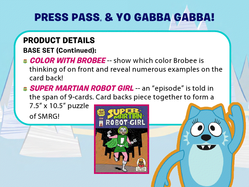 2012 Press Pass Yo Gabba Gabba Blowout Cards Forums